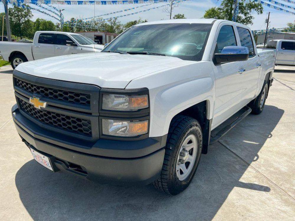 2014 WHITE CHEVROLET SILVERADO 1500 (3GCUKPEH3EG) with an 4.3L engine, Automatic transmission, located at 3553 US Hwy 190 W., Livingston, TX, 77351, (936) 967-8141, 30.812162, -95.077309 - Very nice 2014 Chevrolet Silverado is here waiting for the right customer to pick it up. Lots of room in this 4 door Silverado, plus an economical 4.3l V6 with 4 wheel drive. Come by today to get in this clean Silverado - Photo #0