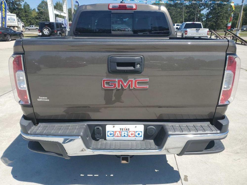 2017 Brown GMC CANYON SLE (1GTG6CEN5H1) with an 3.6L engine, Automatic transmission, located at 3553 US Hwy 190 W., Livingston, TX, 77351, (936) 967-8141, 30.812162, -95.077309 - Photo #3