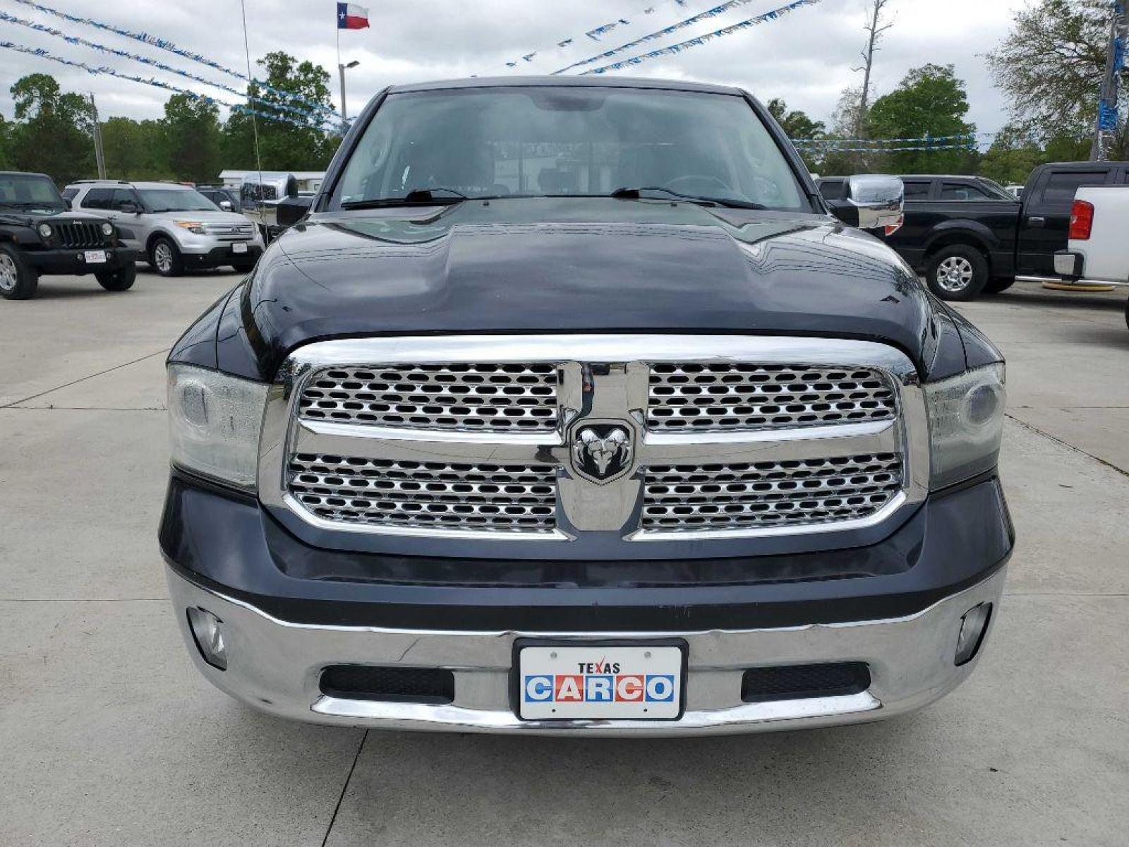 2013 Gray RAM 1500 LARAMIE (1C6RR6NTXDS) with an 5.7L engine, Automatic transmission, located at 3553 US Hwy 190 W., Livingston, TX, 77351, (936) 967-8141, 30.812162, -95.077309 - 1 Owner - Photo #8