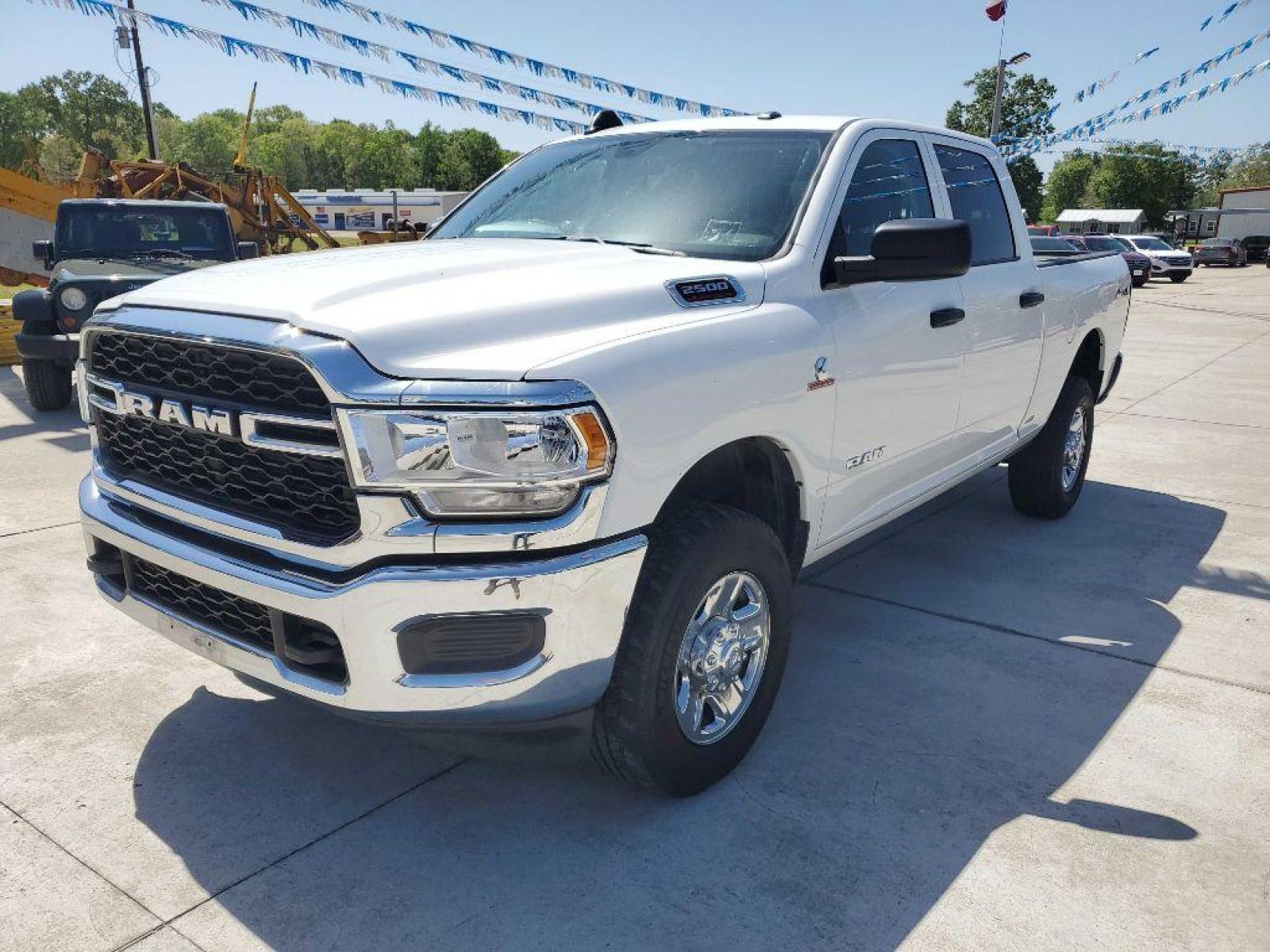 2020 White RAM 2500 TRADESMAN (3C6UR5CL5LG) with an 6.7L engine, Automatic transmission, located at 3553 US Hwy 190 W., Livingston, TX, 77351, (936) 967-8141, 30.812162, -95.077309 - Photo #0