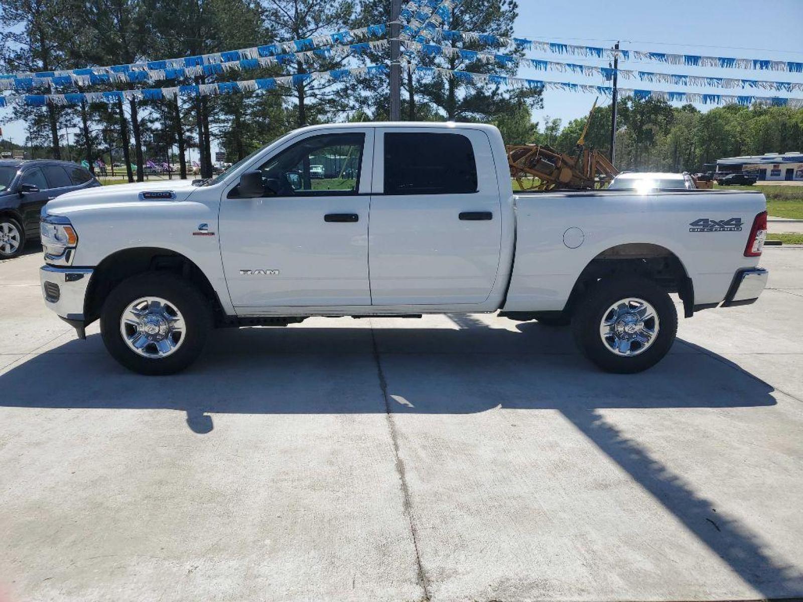 2020 White RAM 2500 TRADESMAN (3C6UR5CL5LG) with an 6.7L engine, Automatic transmission, located at 3553 US Hwy 190 W., Livingston, TX, 77351, (936) 967-8141, 30.812162, -95.077309 - Photo #1