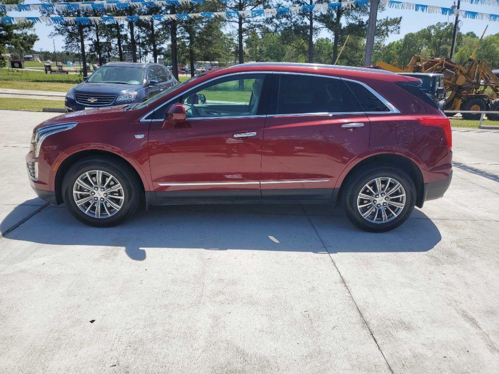 2017 Red CADILLAC XT5 LUXURY (1GYKNBRSXHZ) with an 3.6L engine, Automatic transmission, located at 3553 US Hwy 190 W., Livingston, TX, 77351, (936) 967-8141, 30.812162, -95.077309 - Photo #1