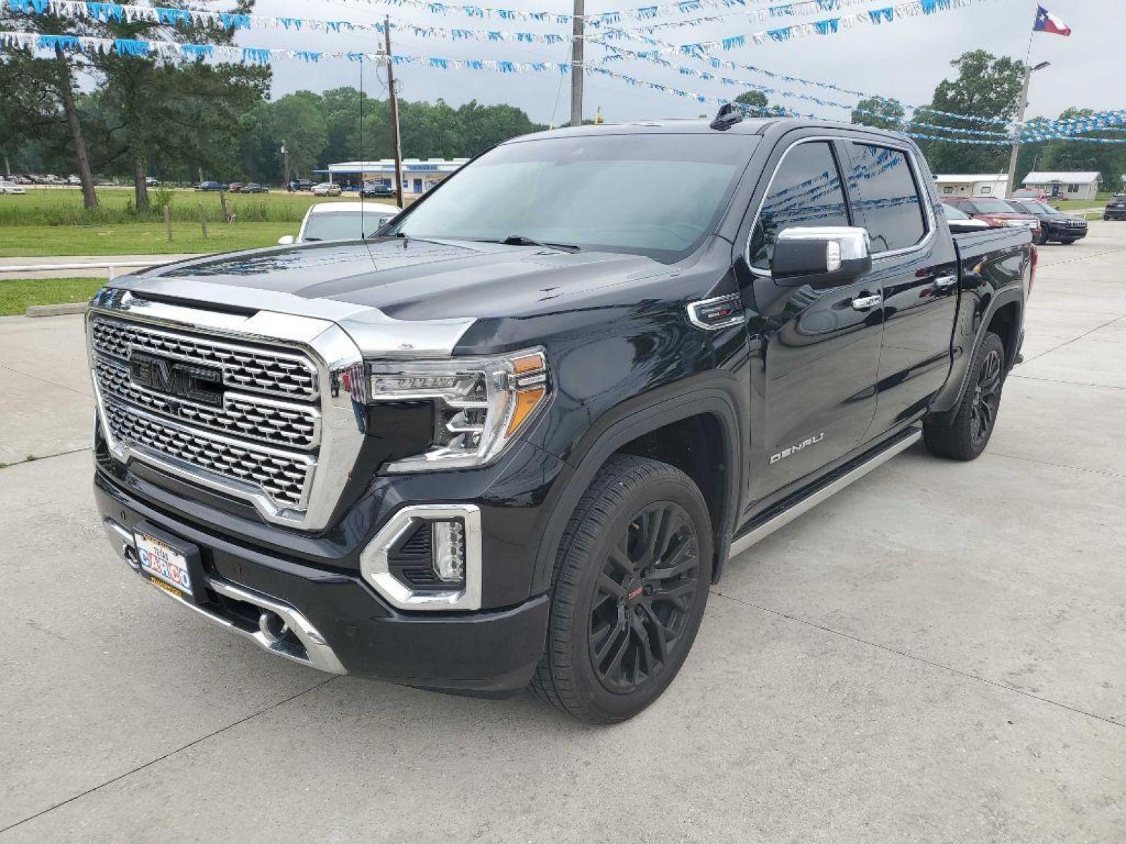 2021 Black GMC SIERRA 1500 DENALI (1GTU9FET4MZ) with an 3.0L engine, Automatic transmission, located at 3553 US Hwy 190 W., Livingston, TX, 77351, (936) 967-8141, 30.812162, -95.077309 - Take a look at this gorgeous 1 Owner 2021 GMC Sierra DENALI Edition. It's fully loaded with 4 wheel drive, premium BOSE stereo, sunroof, push button start, black leather interior, rear seat storage bins, heads up display , an incredible 3.0 DURAMAX Diesel engine and lots more! Come by today to see - Photo #0