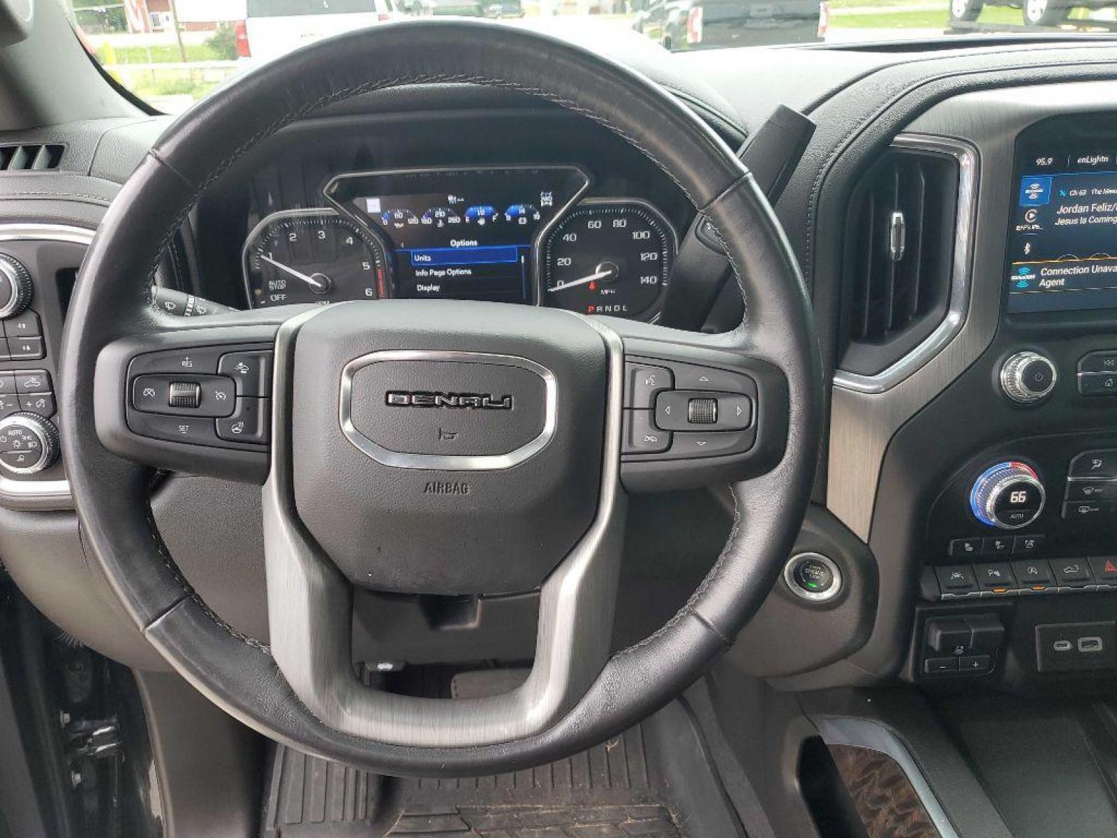 2021 Black GMC SIERRA 1500 DENALI (1GTU9FET4MZ) with an 3.0L engine, Automatic transmission, located at 3553 US Hwy 190 W., Livingston, TX, 77351, (936) 967-8141, 30.812162, -95.077309 - Take a look at this gorgeous 1 Owner 2021 GMC Sierra DENALI Edition. It's fully loaded with 4 wheel drive, premium BOSE stereo, sunroof, push button start, black leather interior, rear seat storage bins, heads up display , an incredible 3.0 DURAMAX Diesel engine and lots more! Come by today to see - Photo #23