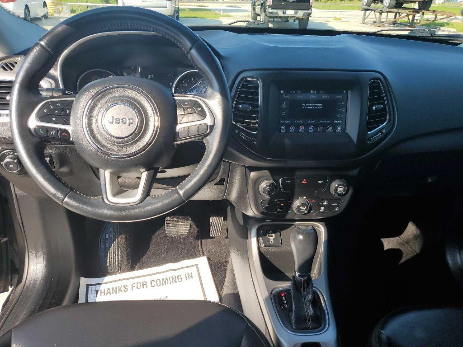 2018 Gray JEEP COMPASS LATITUDE (3C4NJCBB2JT) with an 2.4L engine, Automatic transmission, located at 3553 US Hwy 190 W., Livingston, TX, 77351, (936) 967-8141, 30.812162, -95.077309 - Photo #16