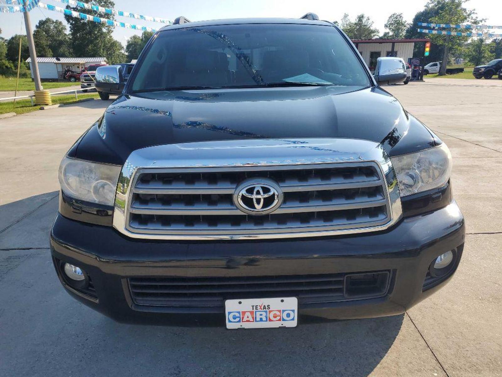 2013 Black TOYOTA SEQUOIA PLATINUM (5TDYY5G18DS) with an 5.7L engine, Automatic transmission, located at 3553 US Hwy 190 W., Livingston, TX, 77351, (936) 967-8141, 30.812162, -95.077309 - Photo #7